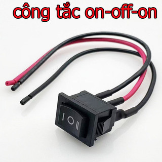 Công tắc bập bênh kcd1 6a/250v 3 chân 3 chế độ on-off-on