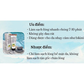 Kem Tẩy Lông Thảo Dược