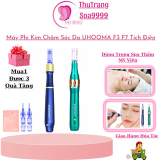 Máy Dr.pen Máy Phi Kim Chăm Sóc Da UHOOMA F3 F7 Tích Điện  Kim Nano | Kim 12 Kim 36 Dùng Cấy Tảo Cấy Nano