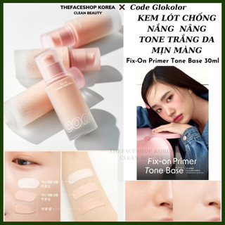   HÀNG CTY LG  Kem lót chống nắng nâng tông dưỡng ẩm che khuyết điểm hiệu quả Code Glokolor fix on Premier Tone Base 30ml 