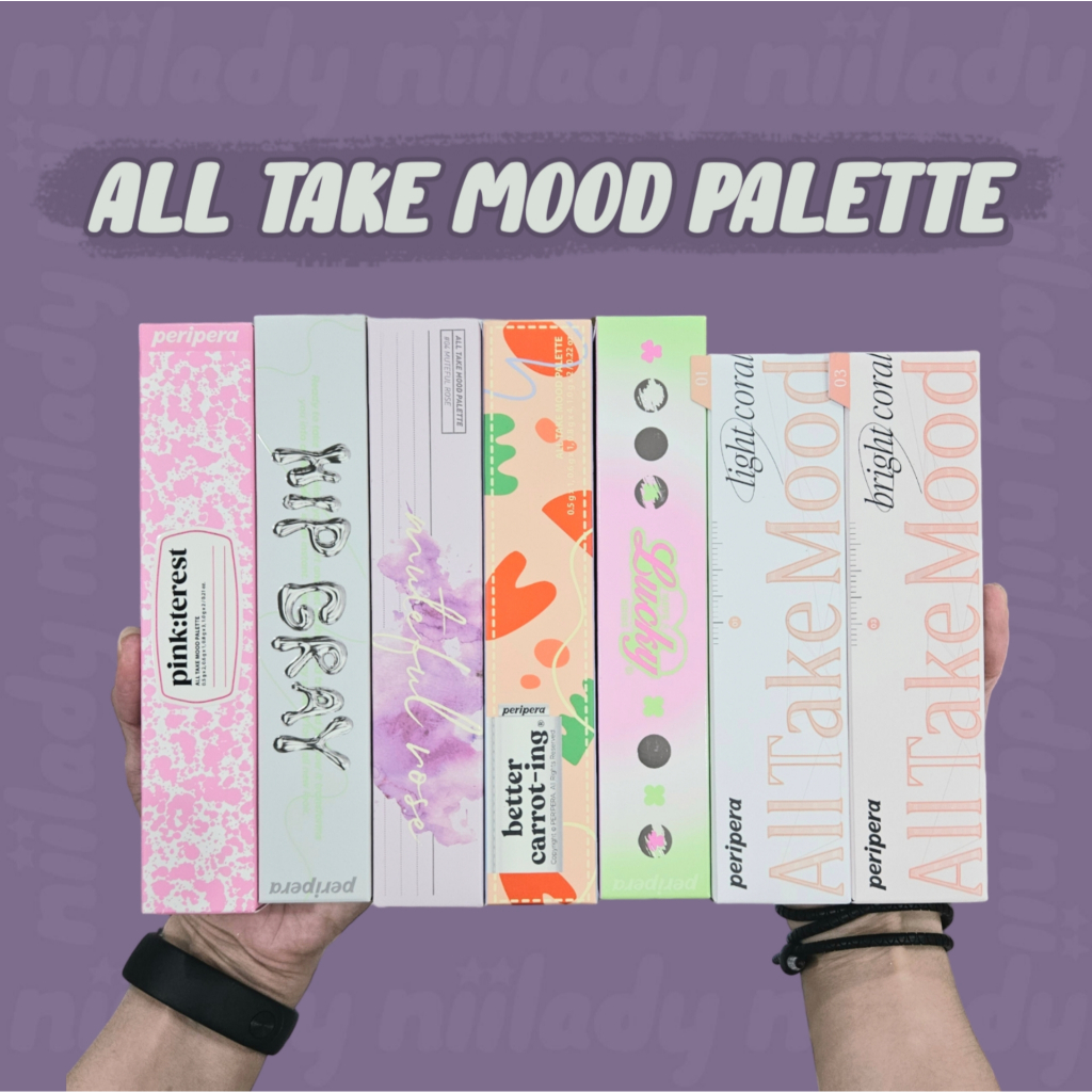 [CÓ MẪU MỚI] Bảng mắt Peripera All Take Mood Palette