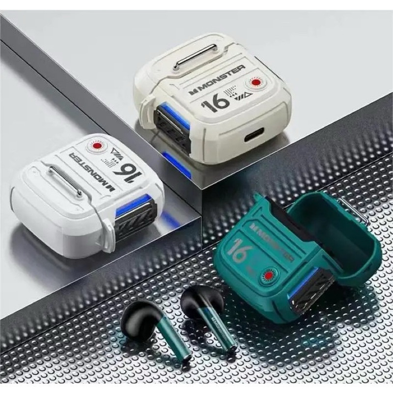 Tai nghe không dây Monster XKT16 - Chống ồn, Bluetooth 5.3, Pin trâu 24 giờ