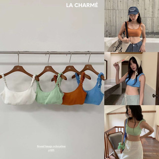 𝗟𝗔 𝗖𝗛𝗔𝗥𝗠𝗘́ | Áo bra tăm có mút trơn 2238 SHOP INBYIN