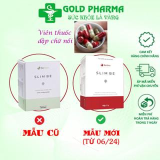  Viên uống giảm cân Slim Be hộp 30 viên chính hãng Giúp giảm gân an toàn. Viên dập chữ 