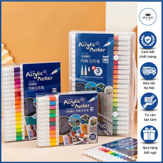 Bộ bút màu 60 cây bút màu acrylic