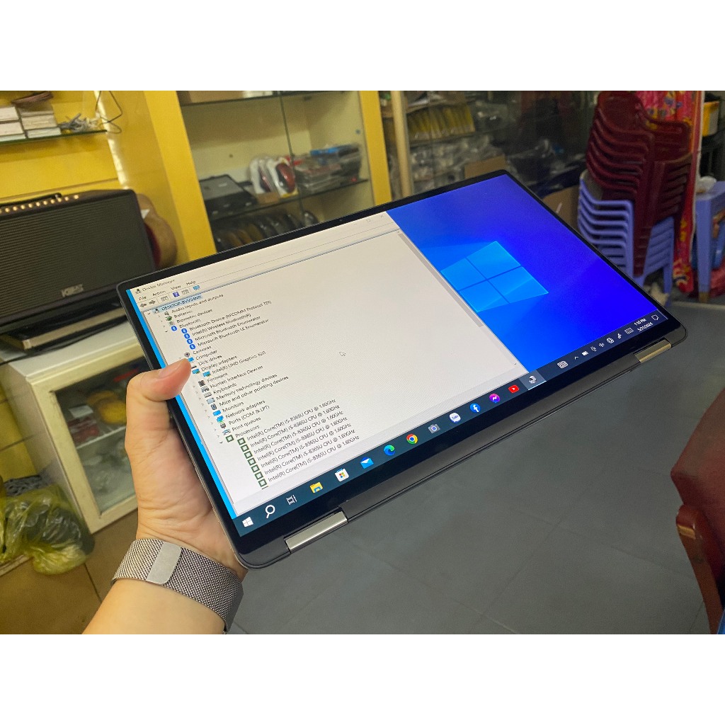 DELL LATITUDE 7400 2 IN 1 I5 8365U 16GB 512GB 14"FULL HD CẢM ỨNG GẬP X360 WIN 11 BẢN QUYỀN USA
