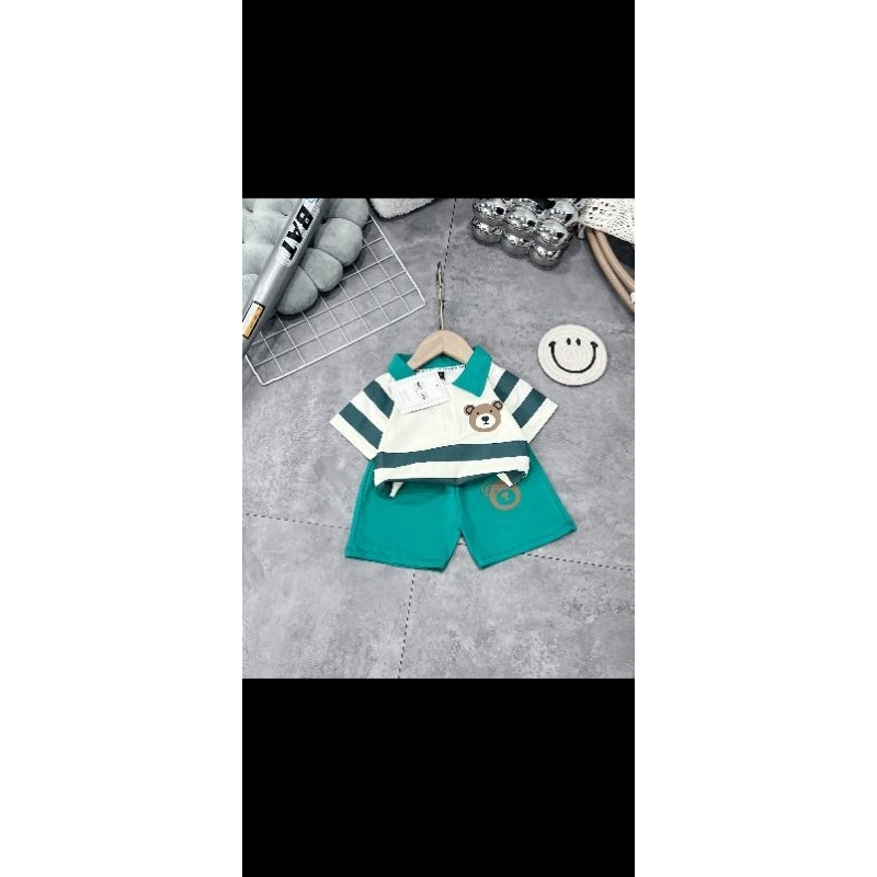 bộ polo bé trai