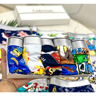 Quần lót nam, sịp đùi nam thun lạnh in nhân vật hoạt hình Tom và Jerry, Minions, Doremon hàng loại 1.
