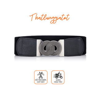 Đai váy bản to phối Đầm Đơn Giản bản 6cm DV0023 - Thắt Lưng Giá Tốt