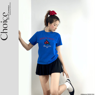 Áo Thun BabyTee In Thêu Xù Summer CHOICE.SG Cổ Tròn Cotton 100% " Juleen-Top "