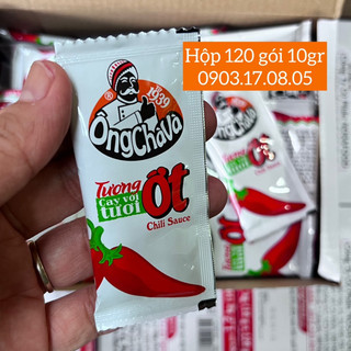 Hộp 120 gói tương cà / tương ớt 10gr ông chà và