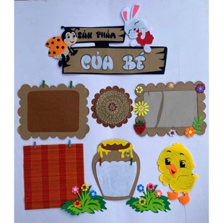 bộ sản phẩm của bé