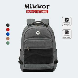 Balo mikkor the eli đựng laptop 15.6 inch thời trang hàn quốc đi học đi làm đi chơi