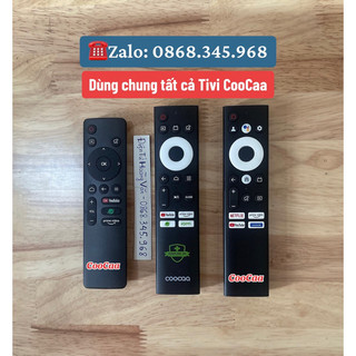 Điều khiển Tivi CooCaa hàng cao cấp tặng kèm Pin