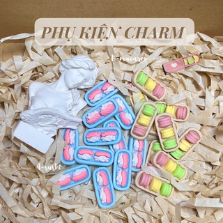 Charm đồ ăn - phụ kiện trang trí slime, ốp lưng, bình nước, kẹp tóc