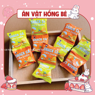 Gói Cá Viên Chiên Snack Bim Bim, snack cá viên chiên, đồ ăn vặt, Ăn Vặt Hồng Bé