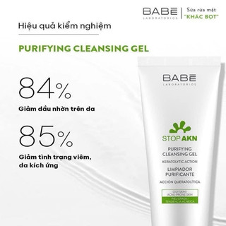Sữa rửa mặt BaBe 200ml