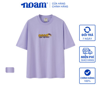 Áo thun Form rộng NOAM Need for Speed 100% Cotton - Màu tím