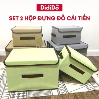 Combo 2 hộp đựng đồ DidiDo Cải Tiến