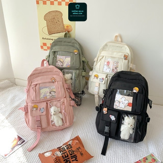 Balo Ulzzang Hàn Quốc nam nữ chống nước, balo đi học Ulzzang 604ULZ
