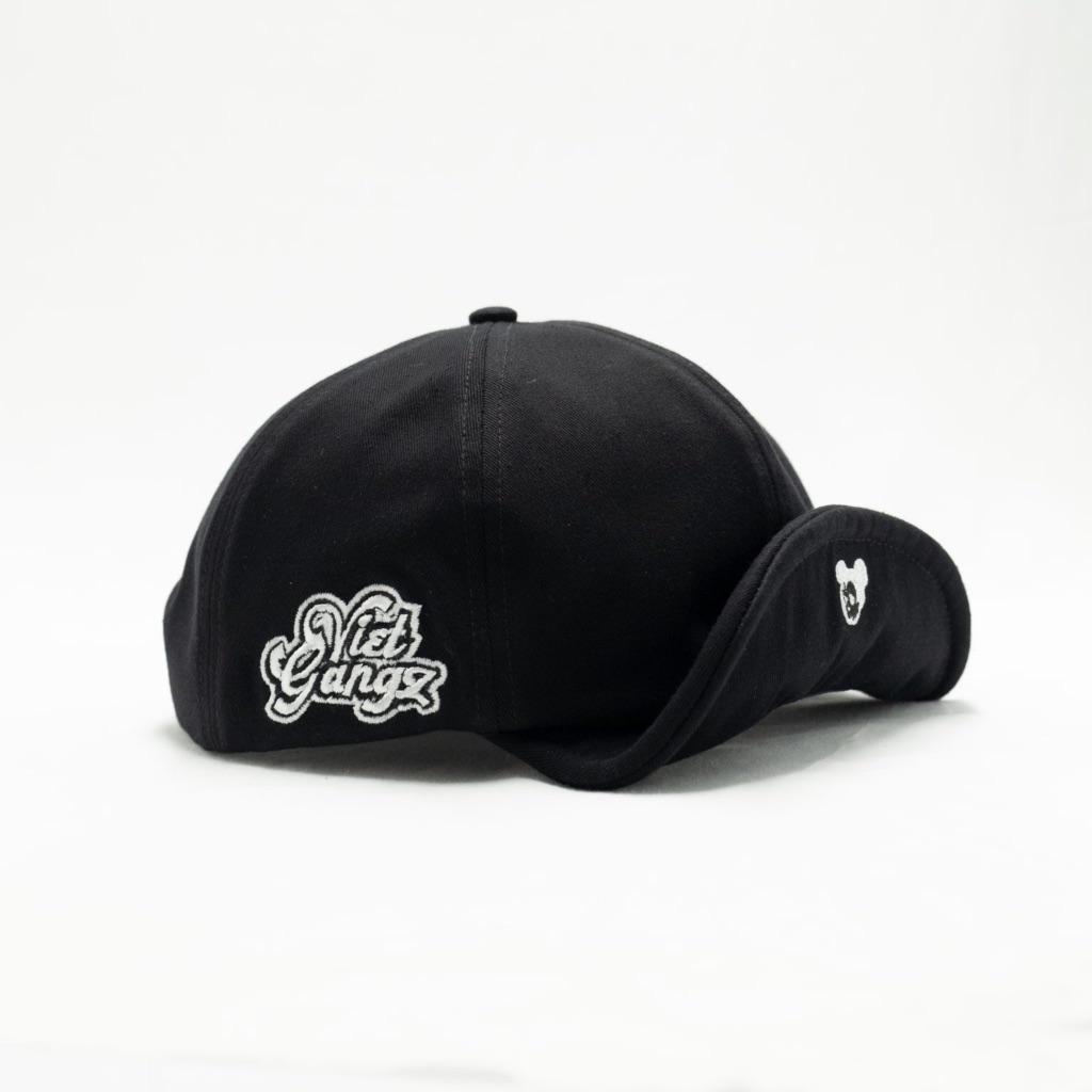 Mũ/Nón Đen Lưỡi Bẻ VIETGANGZ - Phong Cách Hiphop