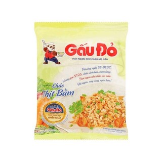 Thùng 30 gói/ 50 gói cháo Gấu Đỏ