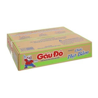 Thùng 30 gói/ 50 gói cháo Gấu Đỏ