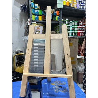 Giá vẽ 60cm kèm bảng kê , Giá vẽ gỗ (dùng vẽ tranh số hoá) hoặc các Bé vẽ ngồi