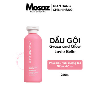 Dầu gội tinh chất phục hồi nuôi dưỡng tóc Grace & Glow Lavie Belle với Argan Oil và Keratin 250ml