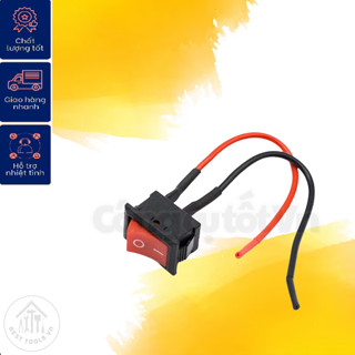 Công Tắc Bập Bênh KCD1 6A/250V 2 Chân 2 Chế Độ ON-OFF KÈM DÂY