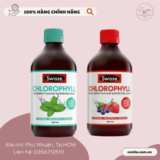 Nước diệp lục Swisse detox cơ thể