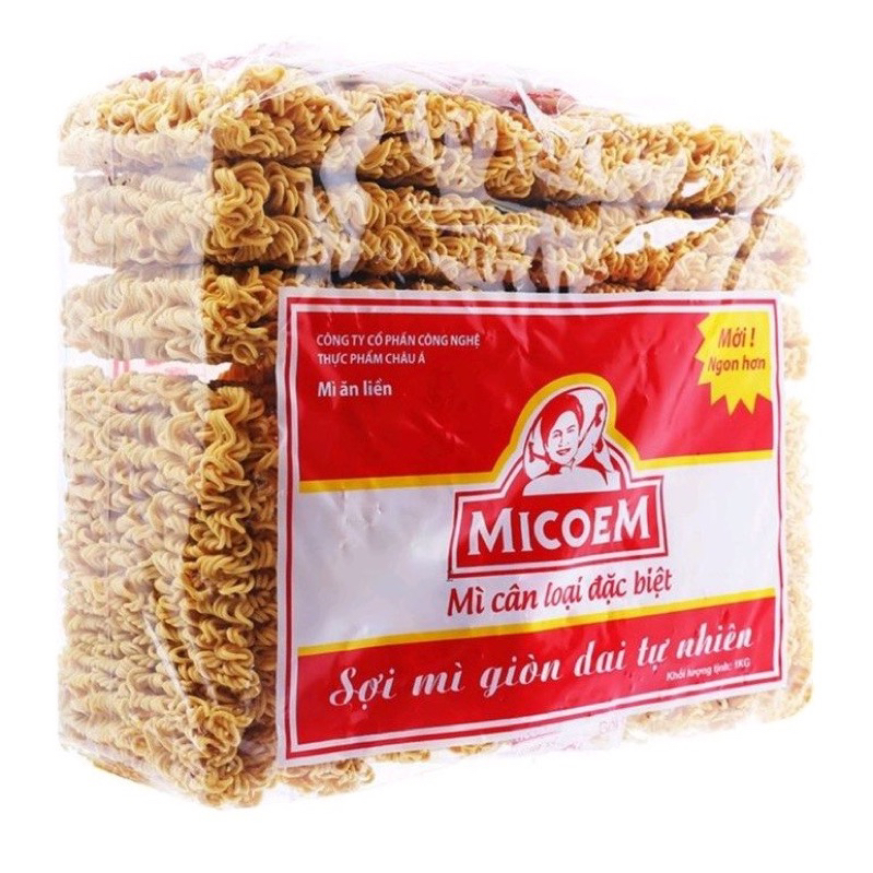 Mì Cân Micoem Túi 1kg ( 15 bánh )