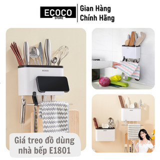 Cắm đũa ECOCO siêu tiện lợi không cần khoan tường E1801