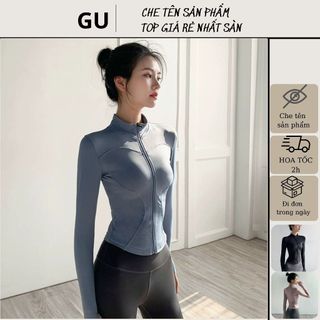 Áo Khoác Nữ Thể Thao Tay Dài Chất Liệu Co Giãn 4 Chiều, Phù Hợp Tập Gym, Yoga, Zumba Siêu Hot F88