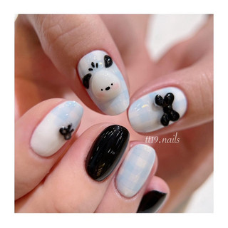Charm nơ màu pastel đính móng ( lẻ 1 chiếc )