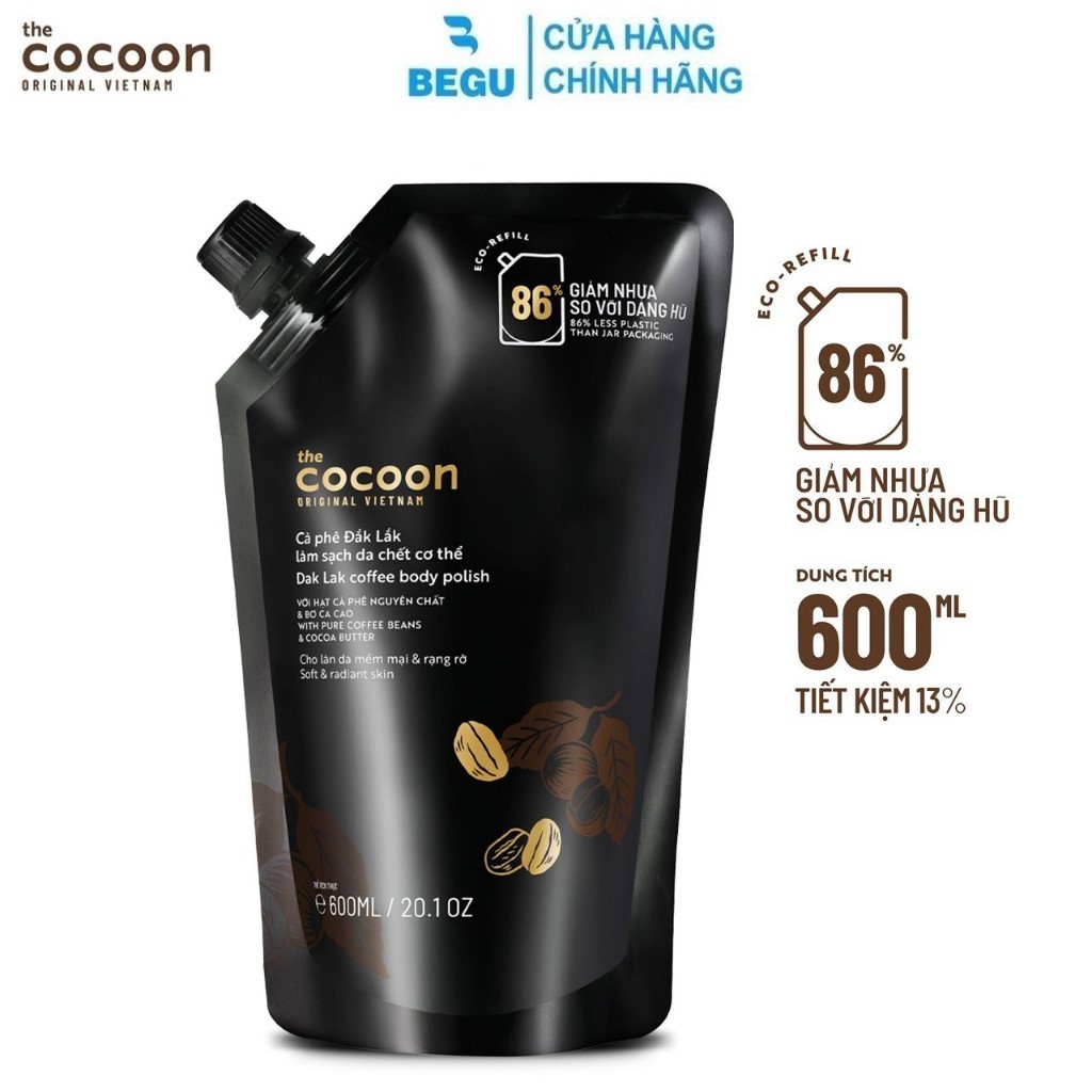 ]Tẩy Da Chết Body Túi Refill 600ML ( Chọn Đúng Phân Loại )