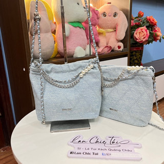  Túi xách nữ Chio HOBO MINI xích pha jean 2024 