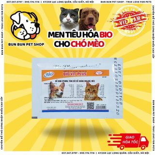 Men tiêu hoá Bio cho chó mèo - Men tiêu hoá Bio cho chó mèo