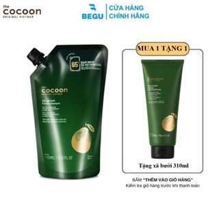 [Mua 1 Tặng 1] Túi Refill - Dầu gội bưởi Cocoon giúp giảm gãy rụng và làm mềm tóc 500ml (Chọn Đúng Phân Loại)