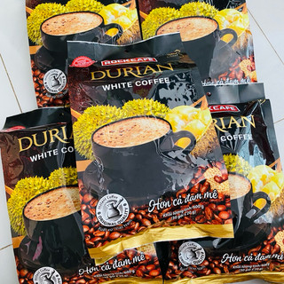 Cà phê sầu riêng mẫu mới_ rockcafe 600gr_30 gói x 20g
