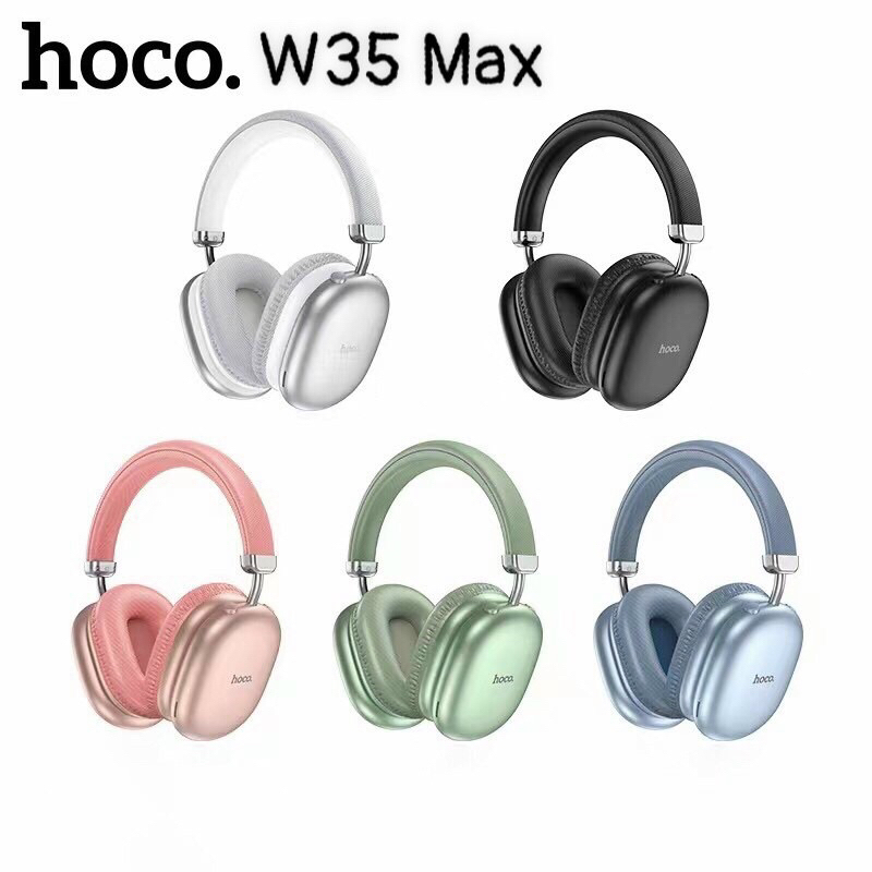 Tai nghe chụp tai HOCO W35 Max không dây chống ồn, chống nước