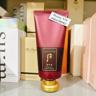 Sữa rửa mặt whoo đỏ chống lão hóa - whoo foam cleanser 180ml tách set k hộp