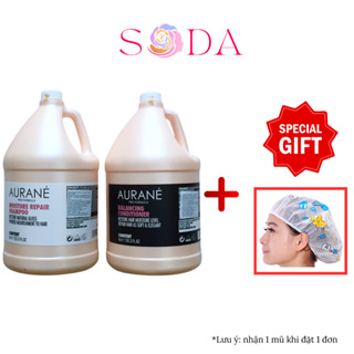  Bộ dầu gội xả Aurane 4000ml dưỡng ẩm tóc siêu mềm mượt 