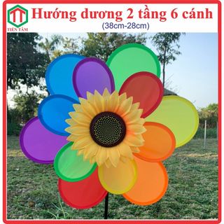 Chong chóng hoa hướng dương 2 tầng HD2T