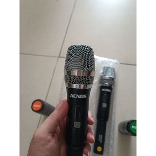 Cặp micro không dây hãng acnos model ka04 cao cấp
