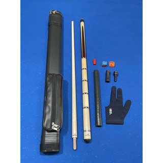 Cơ Bida Líp ren gỗ, Phíp Adam, Kiếng trợ lực, Đầu Cơ R nhập, Cán gỗ maple ghép cánh bướm rất đẹp.