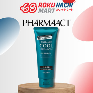 Sữa rửa mặt mát lạnh làm sạch sâu da Kumano Pharmaact Cool Facial Wash (130g)