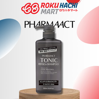 Dầu gội bạc hà mát lạnh phục hồi hư tổn Kumano Pharmaact Cool Tonic (550ml)