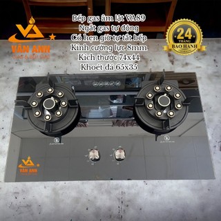 Bếp gas âm lật va 2025 có hẹn giờ