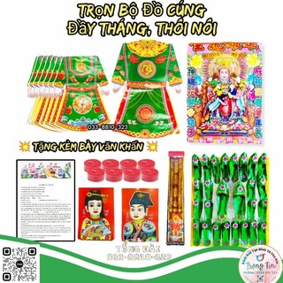 Trọn bộ đồ cúng đầy tháng, thôi nôi , kèm bày văn khấn